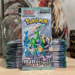 New! (30) Pokémon TCG Cyber Judge Booster Packs - SV5M